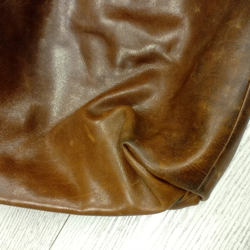 Coach Brown Leather Tote Bag - Picture 5 of 10